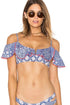 Luli Fama Naughty Girl V Ruffle Top